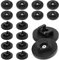 Lot de 20 supports de câbles magnétiques multi-usages 43 mm pour organiser les fils