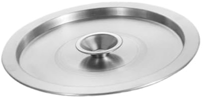 Colcolo Tapa de sartén, Tapa de sartén, Olla para Hornear, Tapa de Acero Inoxidable, Tapa Profesional, Tapa de Cocina para sartenes, sartenes, 24cm