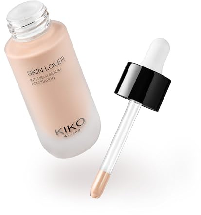 KIKO Milano Skin Lover Intensive Serum Foundation 1.5NG, Feuchtigkeitsspendende Serum-Foundation Mit Langem Halt