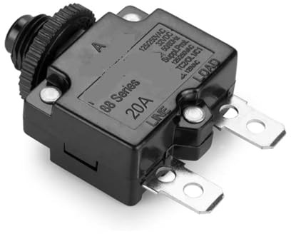 MRVAKDYDI Protettore di sovraccarico da sovracorrente, Interruttore Automatico di Protezione da sovraccarico Termico unipolare 3A-30A 125/250VAC 32/50VDC Motore Pompa(4a)