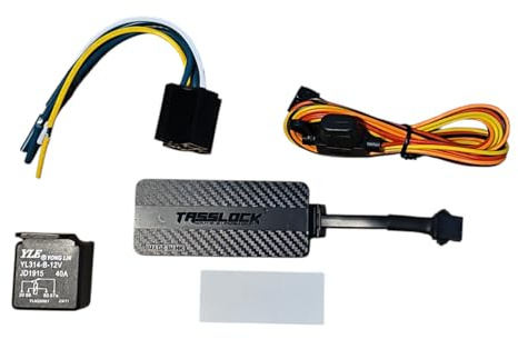 GPS Tracker TASSLOCK Veicolo Auto Van Moto Fleet Tracking Device System, Immobilizzatore, Doppio Canale, Lavoro Online & Offline. Nessun abbonamento