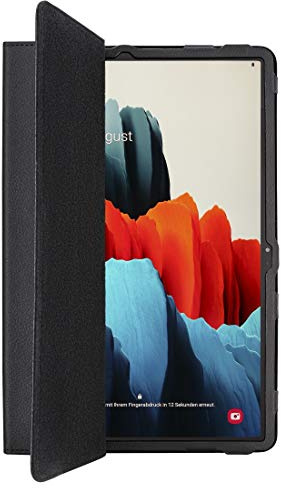 Hama Hülle für Samsung Galaxy Tab S7 11 Zoll und S-Pen (aufklappbares Tablet-Case, Schutzhülle mit Standfunktion und Magnetverschluss, magnetisches Cover mit Auto Wake/Sleep) schwarz, 00188459