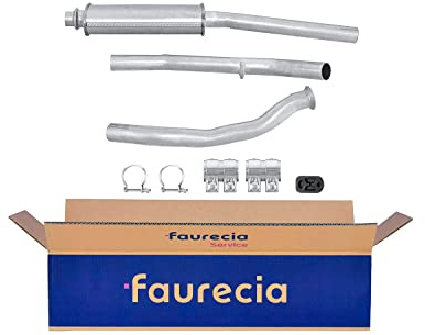 HELLA 8LC 366 025-091 Mittelschalldämpfer - Easy2Fit® Kit - mitte | 8LC 366 025-091 Kompatibel mit 206 CC (2D),206 Schrägheck (2A/C),206 SW (2E/K)