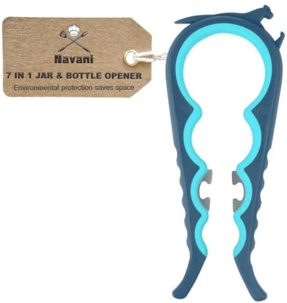 Navani Jar Opener for weak Hands | Bottle Openers for Arthritic Hands | Ring Pull Can Opener aid | Can Opener for The Elderly & Children