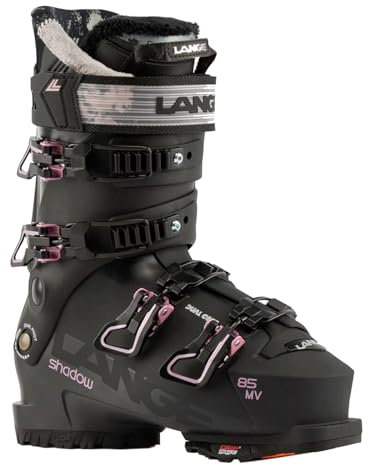 Lange Shadow 85 Mv Botas de esquí, Mujeres, Black Recy, 23,5
