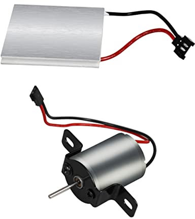 Cabilock 2 Sätze Kaminventilatormotor Conditioner Raketenherd Luft Kaminventilator Ersatzteile Ofenventilator-Reparaturset ersatzteile für kaminlüfter Zubehör für Ofenventilatoren Legierung