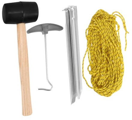 Milisten Zeltnägel Und Erdanker Campingheringe Und Zeltzubehör Bodennägel Für Zelte Leicht Herausziehbar Aus Robustem Material