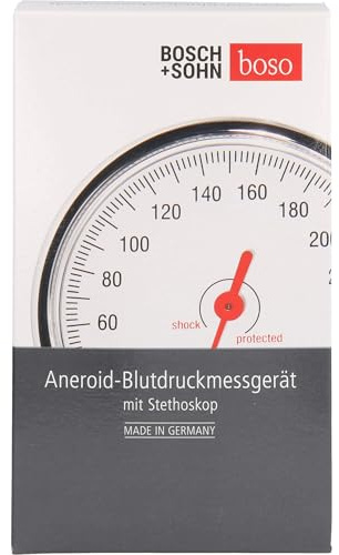 Boso-BS 90 Blutdruckmessgerät mit Manschette und Stethoskop, 1 St. Blutdruckmessgerät