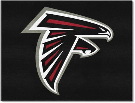 FANMATS 6121 NFL - Atlanta Falcons All-Star Mat | Black | 33.75x42.5 | Falcon Primary Logo