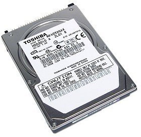 TOSHIBA MK4032GAX 40GB Ide Internal Hard Drive