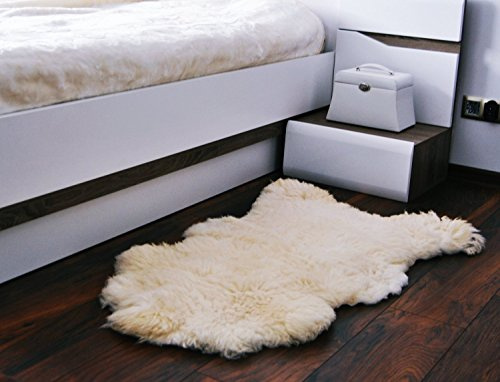 Merino Wool Bedding Alfombra ovejas de Lana, decoración Rug, Estera, Manta de Piel de Oveja. / Islandés para Habitación para Dormitorio, Funda para sofá, Funda para Silla