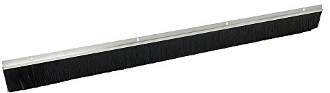 Fixman 447234 Garage Door Brush Strip 50 mm Bristles Aluminium 2 x 1067 mm Aluminium