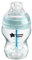 Tommee Tippee Advanced Anti-Colic Baby Bottle, 260ml, Slow-Flow Breast-Like Teat for a Natural Latch, Triple-Vented Anti-Colic Wand, Pack of 1