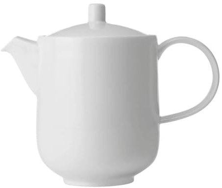 Maxwell & Williams Cashmere White Teapot, Fine Bone China, 1.2 Litre (6 Cup)
