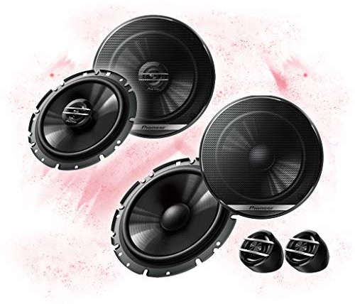 Mediadox Front/Heck 16,5cm/165mm Auto Lautsprecher/Boxen/Speaker Komplett-Set von Pioneer kompatibel für SEAT (II)