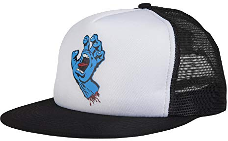 Santa Cruz Gorra Camionero Classic Hand Mesh Blanco-Negro (Default, Blanco)