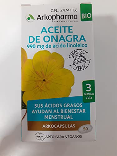 ACEITE DE ONAGRA 50arkocapsulas. BIO