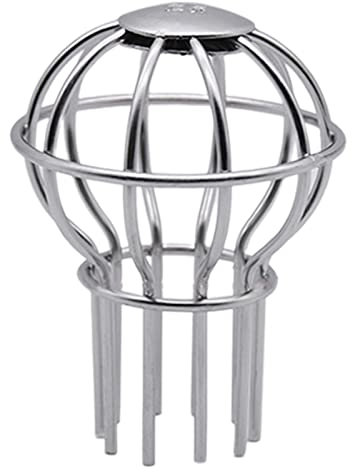 Fallrohrschutz Dachrinne, Dachrinnenschutz Laubschutz Blättersieb Laubfangsieb Fallrohr Aus Edelstahl, Dachrinnenschutz Laubstop Verschmutzung Moos Regenrohrschutz Für Dachrohre (7,5 x 10 cm)