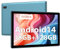 DMOAO Tablet 10 Pulgadas Android 14 con 5G Wi-Fi 6, HD Tablet con 18GB RAM + 128GB ROM (TF 1TB), Widevine L1, 8 Cores 2.0 GHz, Bluetooth 5.0, 1280 * 800 IPS, USB-C, 6000 mAh, Azul