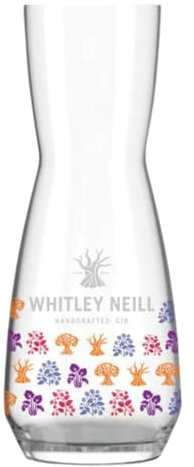 Verre à gin Whitley Neill | Carafe | 1 L | Cocktails | Coffret cadeau | Bar à domicile | Accessoires | Pichet