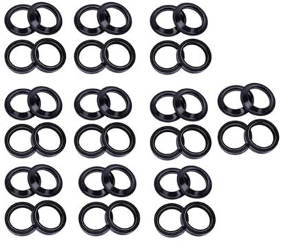 39x52x11 39 * 52 Front Shock Gabel Dämpfer Öl Dichtung Staub Abdeckung Lip for GL1100 Gold Wing GL 1100 GL1100D 83 GL1100B 1981(20pc seal 20pc cover)