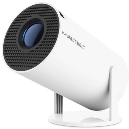 Mini Videoprojecteur 4K Supportée Android 11, Projecteur 5G WiFi 6 BT 5.0 720P Full HD Native, Videoprojecteur Portable Correction Trapézoïdale Horizontale Automatique Rotatif à 180°