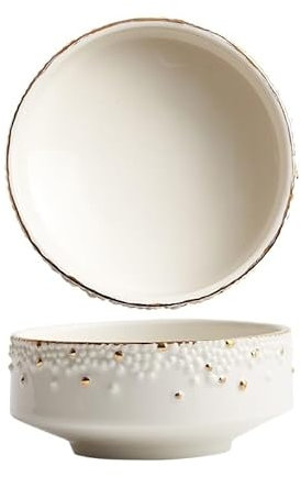 NEBE Ciotole Cucina Ciotola in ceramica cinese Ciotola creativa for ramen Ciotola for snack for la casa Ciotola for il latte Ciotola for riso for ristorante Scodella Colazione(C)