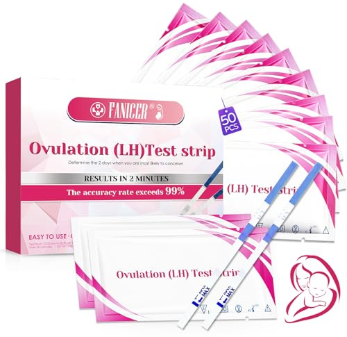 Test d'Ovulation, Rápido Fácil de Usar, Affichage Visuel des Résultats, Conception d'Utilisation Simple, Répond aux Besoins Personnels de la Femme