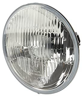 HELLA Alogeno Gruppo ottico, Faro principale - 12V - rotondo - Numero di riferimento: 12.5 - cristallino - Spina: Spina rotonda - Sx/Dx - Quantità: 1 - 1L6 002 395-261