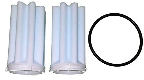 Afriso Siku Filtereinsatz mit O-Ring, Heizölfilter 2er Set Filter 50-75 µm Made in Germany