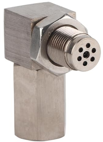 Douille sonde lambda Entretoise de capteur d'oxygène de voiture à 90° CEL Bung Fix Témoin de contrôle du moteur M18X1,5 Convertisseur catalytique sonde lambda
