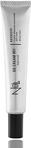 [Matte Finish] NULL mens BB Cream, Mens concealer, Tinted Moisturizer broad spectrum SPF30 PA++, CC cream, Revitalising Nourishing Tone Up Cream, Natural Cover, 0.7oz Made in Japan (Light Ochre)