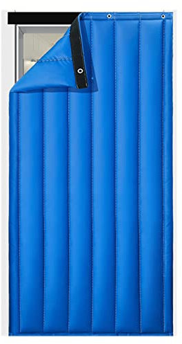 Rideau de porte d'écran thermique insonorisé pour maison, isolation phonique porte, barrière porte, cloison confidentialité, couverture de séparation porte temporaire insonorisée pour chambre, cuisine