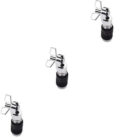 Toyvian 3pcs Hi Hat Clutch for Drum Accessories Jazz Percussion Parts Hi-hat Stand Musical Instrument Accessories Hi-hat Post for Drum Parts