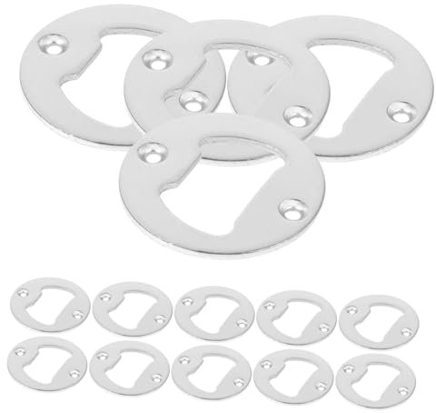 Gatuida 1set Inserti Per Apribottiglie Di Accessori Per Apribottiglie Con Viti e Cacciavite Hardware Inossidabile Per Artigianato e Feste