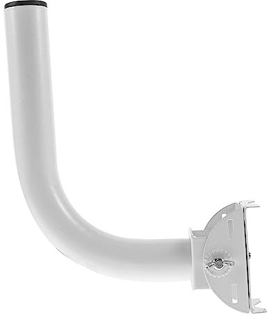 ETHZZLE Outdoor Adjustable Wireless Bridge Bracket for Antenna Installation Steel Pole Mount Bracket for Roof Wall Mounting for Outdoor Wireless Surveillance and Signal Setup