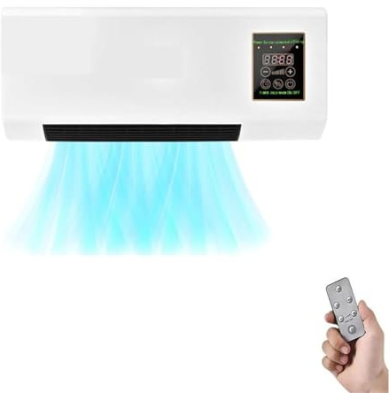KHUKHU Portable Air Conditioning Split Max, Wall Mount Ac Unit, 2025 New 2 in 1 Portable Air Conditioner, Multifunctional Wall Mount Air Conditioner, Super Quiet Fast Cooling/Heating for Room(A)
