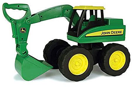 JOHN DEERE 35765M6 Spielzeugtraktor John Deere Big Scoop in grün, stabiler & robuster Kinderspielzeug Bagger aus Kunststoff für den Sandkasten, zum Spielen und Sammeln, ab 3 Jahre, Kinder Autos, Spielzeug für Jungen