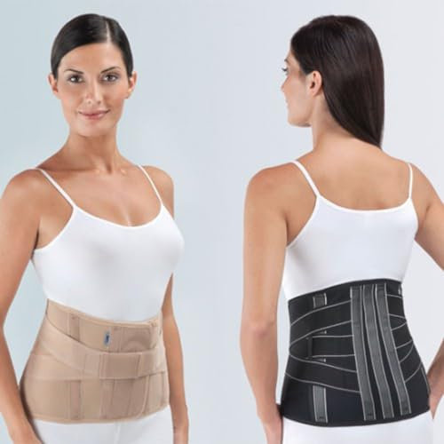 FGP - IN CROSS NERO - Corsetto elastico steccato in Lycra - XS