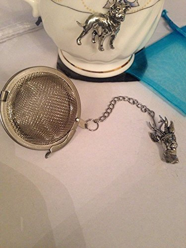 Roe Deer A9 2inch Tea Ball Mesh Infuser Stainless Steel SpRoe Deer 2inch Tea Ball Mesh Infuser Stainless Steel Sphere Strainer A9here Strainer
