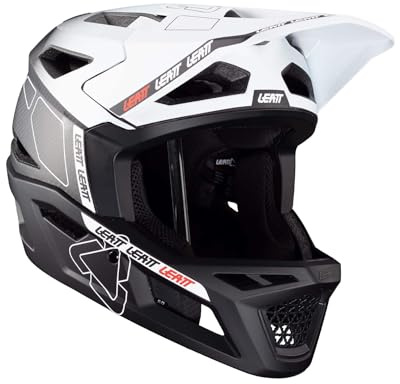 Leatt Helmet Mountain Bike Gravity 6.0 Carbon V24 White #M 57-58cm