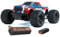 ARRMA Granite GROM Ferngesteuertes Auto, RC Auto 1/18, Brushless Motor über 30 km/h, inkl. Akku und Zubehör, Rot, ARA2102T2