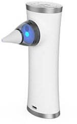 flow-med vac-clean UV2 - Aufladbare Vakuumreiniger für Hörgeräte - Hörgeräte Reiniger mit 9 Aufsatz-Düsen - UV-Licht mit Antimikrobieller Wirkung - 3 Leistungsstufen – USB-C - Integrierter Akku