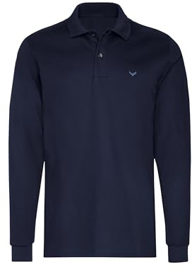 TRIGEMA Langarm Poloshirt mit Armbündchen