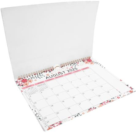 NUOBESTY Wandkalender Großer Hängender Monatskalender Mit Klaren Druckseiten Für Zuhause Büro Und Hotels Illustrationen Und