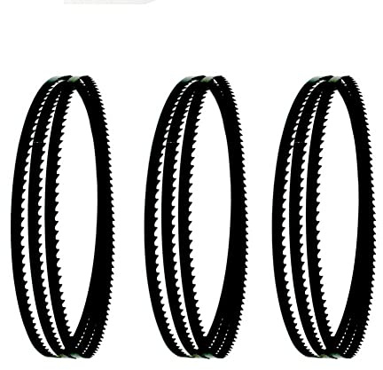 JNHGSHUAISDF Lames de scie à Ruban 3pcs 2360mm / / 0.5mm / Lame de scie à Ruban for scie à Ruban BASA 3 Scheppach(2360x15x0.5mm 4T)