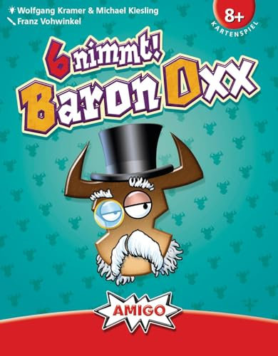 AMIGO- 6 nimmt Baron Oxx Juego de Cartas, Color (02501)