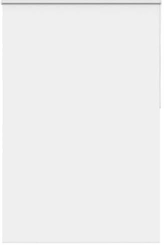 vidaXL Verdunkelungsrollo Weiß 165x230cm Stoffbreite 161,6cm Polyester, Rollo, Klemmfix, Thermorollo, Verdunklungsrollo, Klemmrollo, Fensterrollo