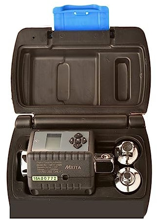 Drehmomentschlüssel Digital, Digitaler Drehmomentschlüssel, 1/2 Zoll, 2–200 Nm, verstellbar, professioneller elektronischer Drehmomentschlüssel for Fahrrad- und Autoreparatur für Auto, Motorrad, Fahrr