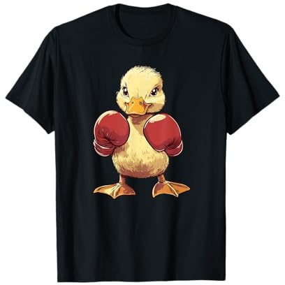 Pato Boxeo Dibujos Anim Camiseta